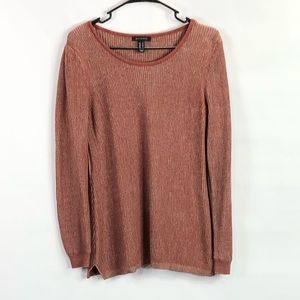 H by Halston scoop neck ribbed sweater